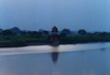 Sunset on Yamuna river - Agra, Uttar Pradesh, India, 1997